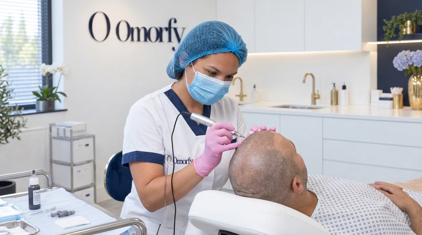 Scalp micropigmentatie
