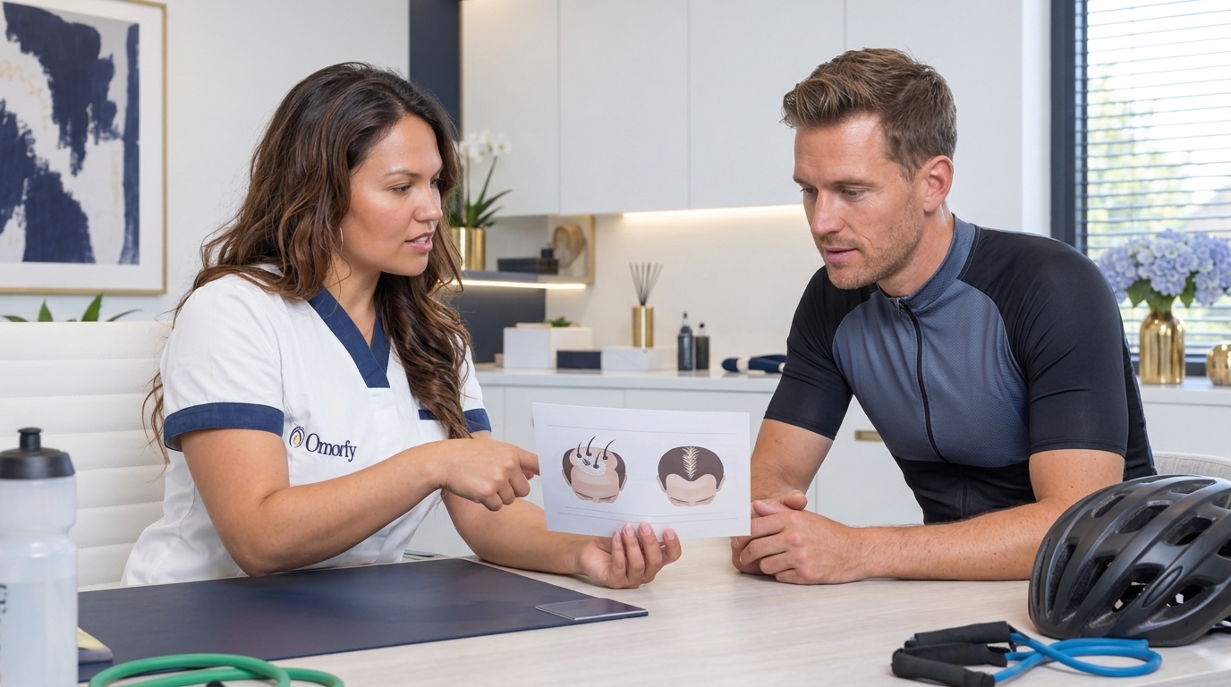 Techniekadvies: FUE versus DHI voor actieve sporters