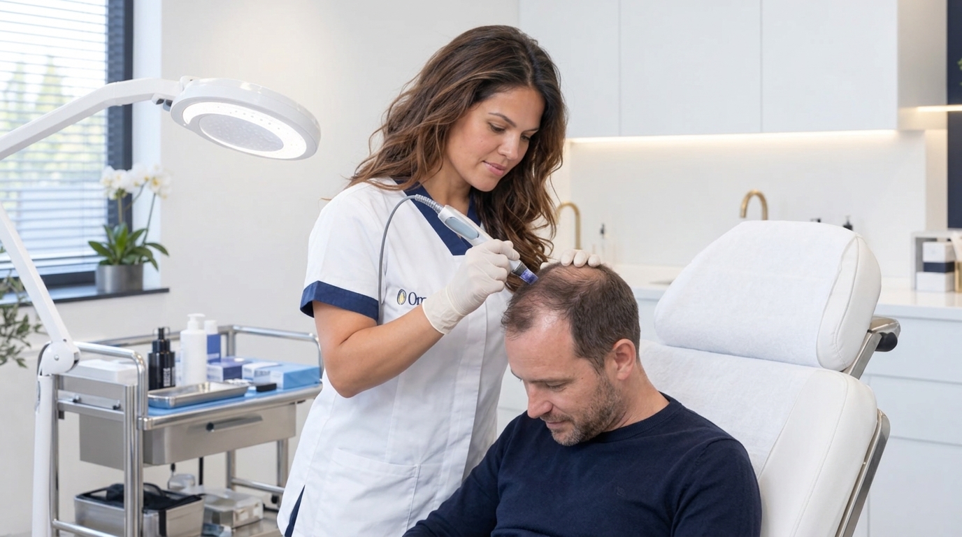 Professionele Microneedling Hoofdhuid