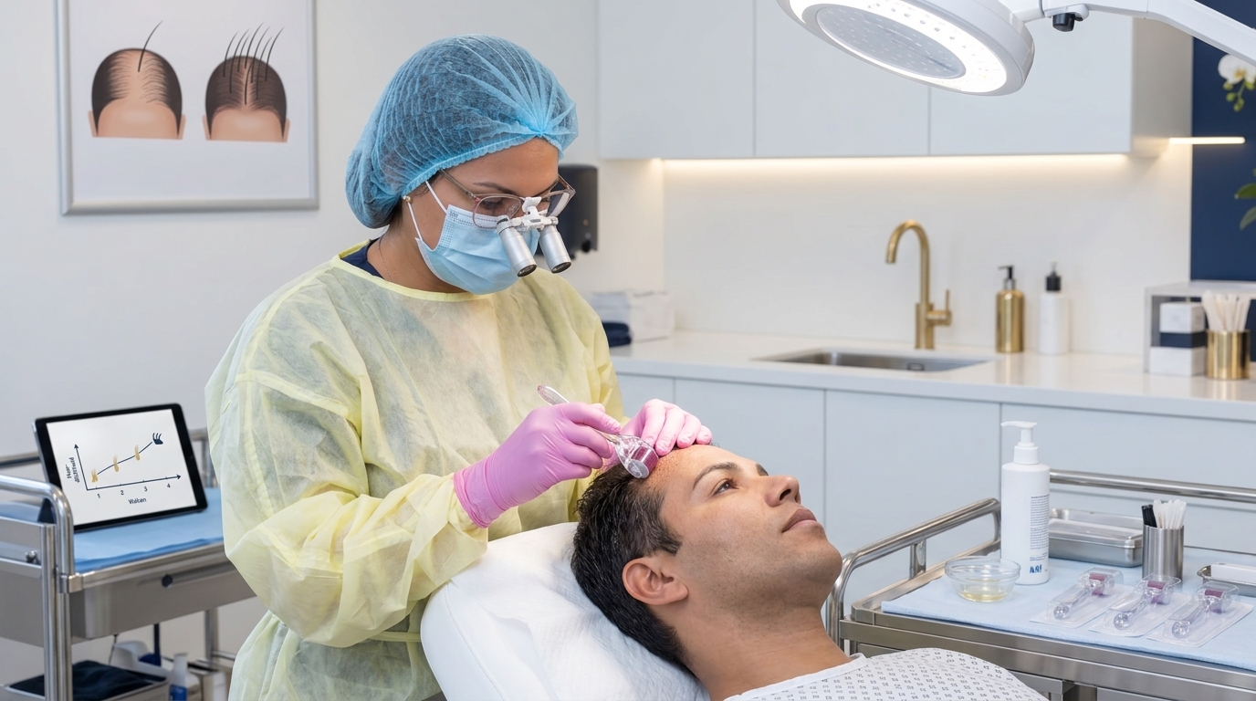 Stimuleert een Dermaroller Haargroei?