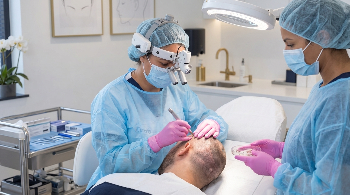 Robot Haartransplantatie: Waarom Omorfy Kiest voor Handmatige Precisie
