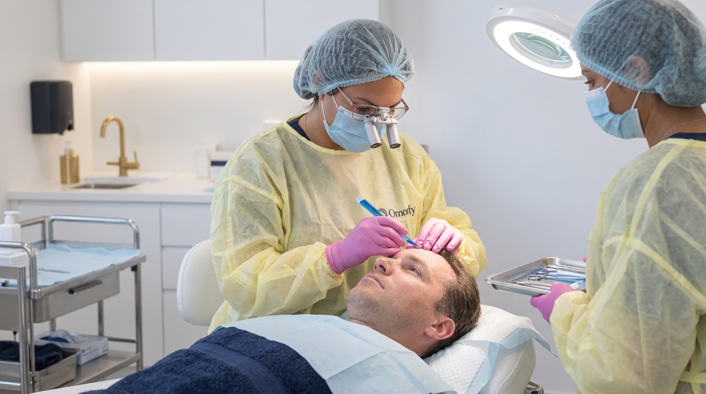 Sapphire FUE haartransplantatie