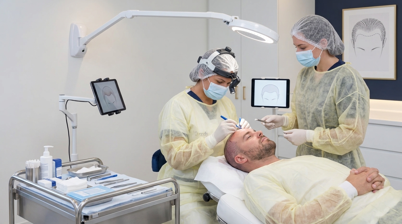 Sapphire FUE transplantatie