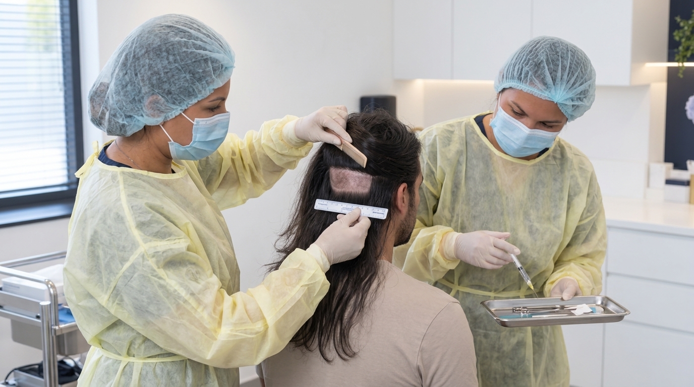 Gedeeltelijk scheren (partial shave)