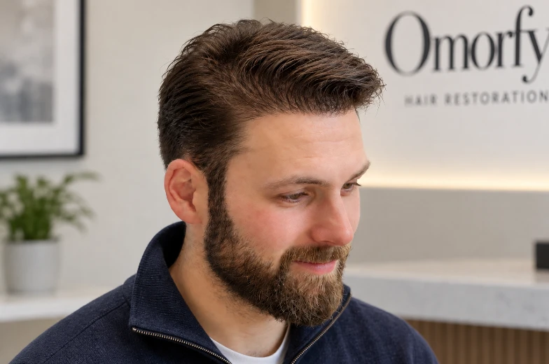 Na haartransplantatie