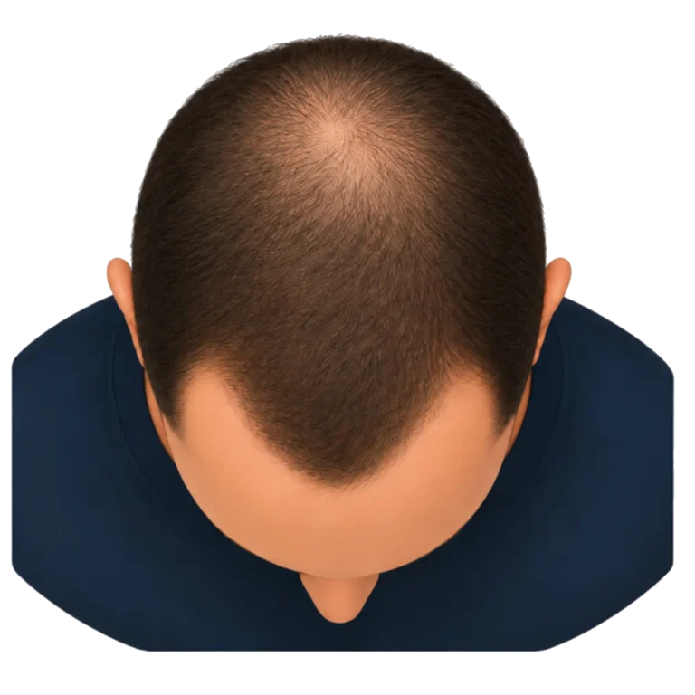 Herstelbehandeling Haartransplantatie Kruin Compact