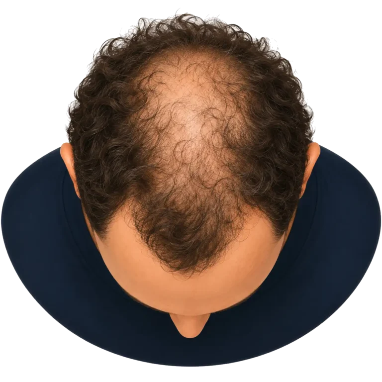 Herstelbehandeling Haartransplantatie Kruin Uitgebreid