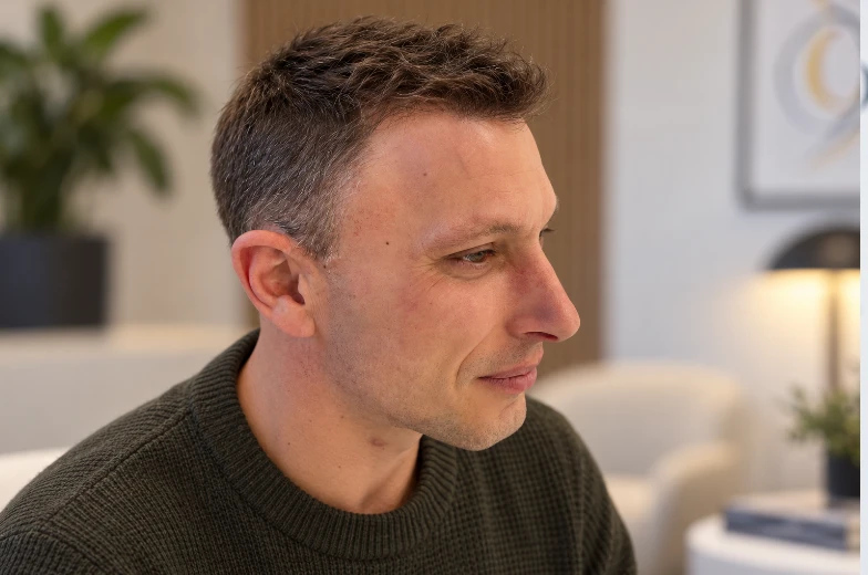 Na haartransplantatie